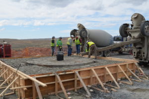 RAISED BORE PAD